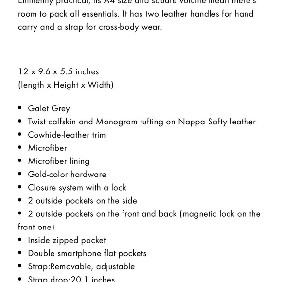 BRAND NEW MY SIDE MM Louis Vuitton bag. - Picture 10 of 10